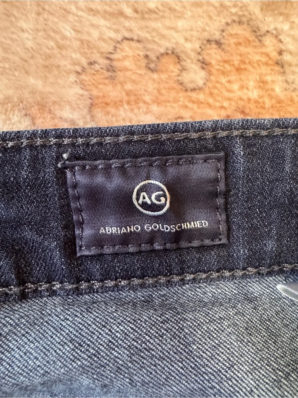 AG Adriano Goldschmied High-Rise Dark Blue Jeans- Size 27
